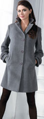 Style #B57 cashmere coat