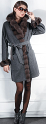 Style #B71 cashmere coat