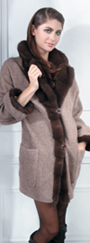 style #b72 cashmere coat